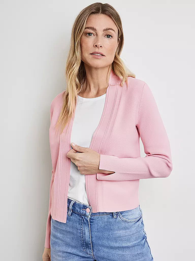 GERRY WEBER Strickjacke rosa