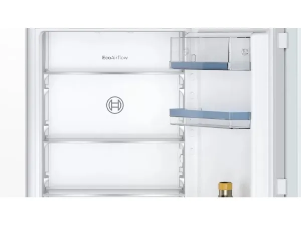 Bosch Serie | 4 KIN86VFE0 - Køleskab/fryser - bund-fryser - til indbygning - niche - bredde: 56 cm - dybde: 55 cm - højde: 177.5 cm - 260 liter - Klasse E - Fladhængsel