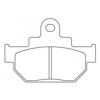 Plaquettes de freins CL Brakes route métal fritté - 2387A3+