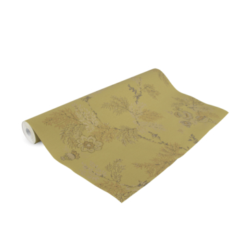 Vliesbehang Kimono oker/goud (dessin 120960)