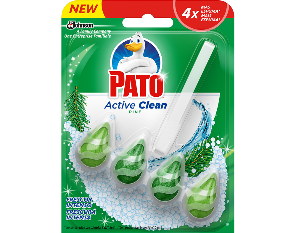 BLOCO PATO SANITÁRIO ACTIVE CLEAN PINE 39G