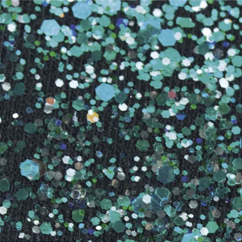 Peinture pour tissus extrême paillettes 59 ml - bleu turquoise
