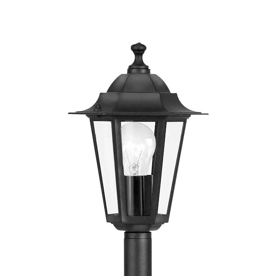 EGLO Laterna 4 Sokkellamp - Staande lamp - - E27 - 20.5 cm - Zwart