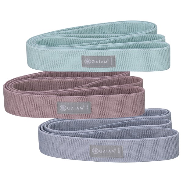 GAIAM - Fitness Fabric Super Bands 3-Pack - Élastique fitness