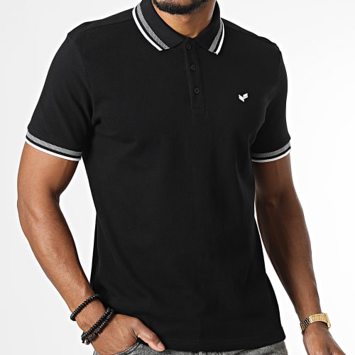 Polo Manches Courtes Rayoc Noir