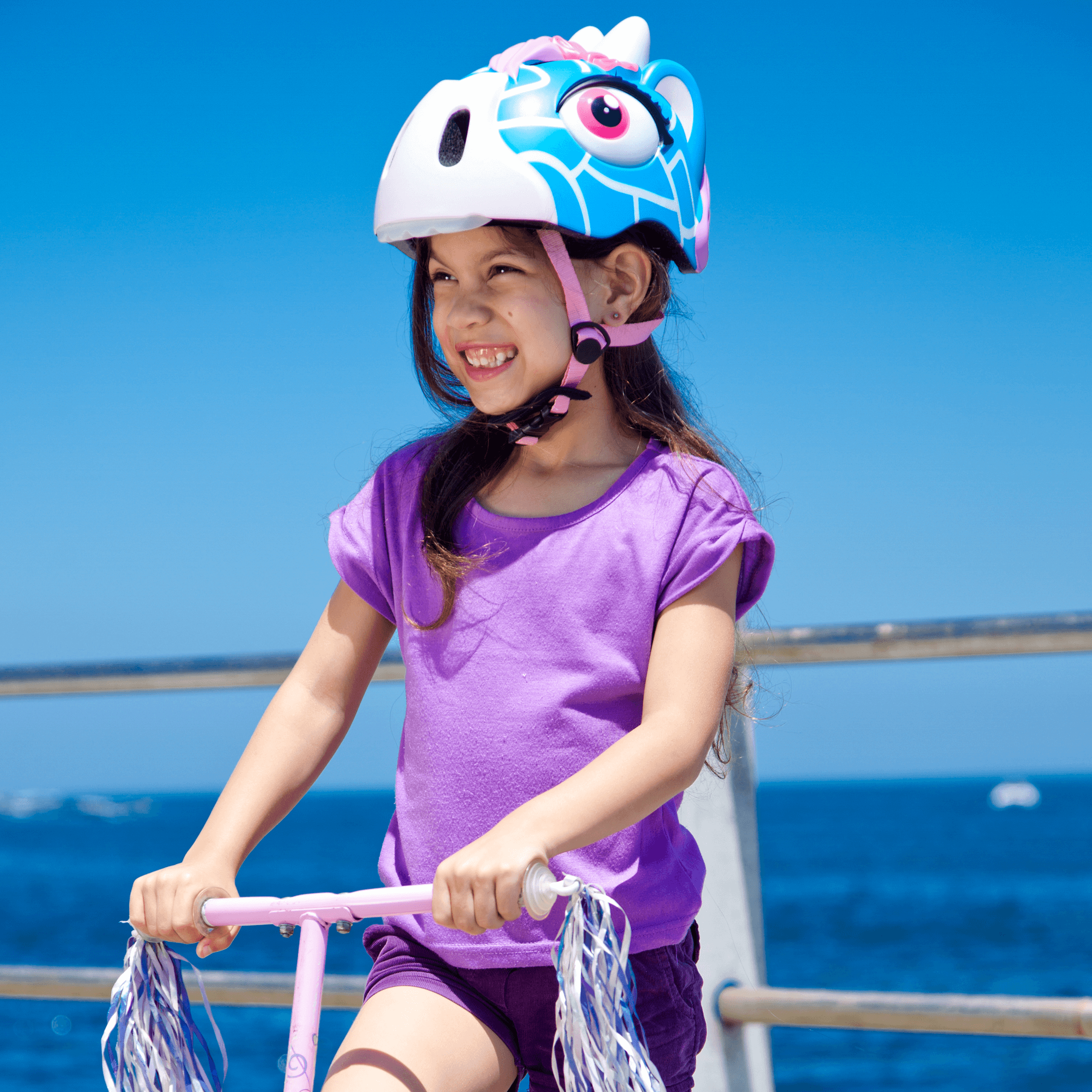 CrazySafety Giraffe Bicycle Helmet - Sykkelhjelmer
