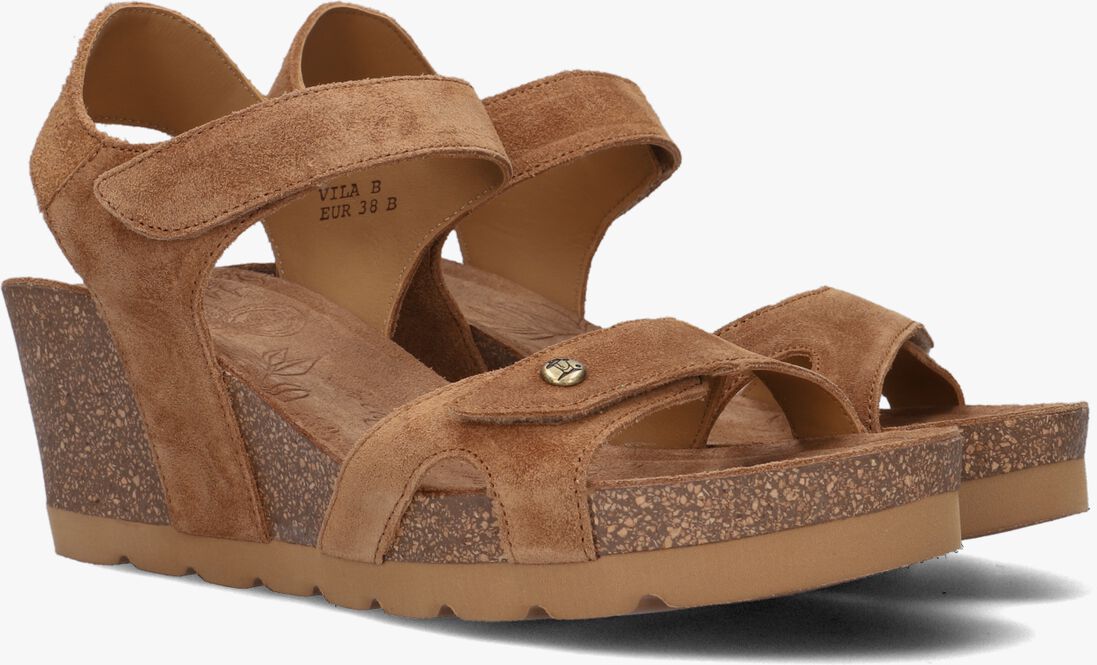 PANAMA JACK bruine panama jack sandalen vila