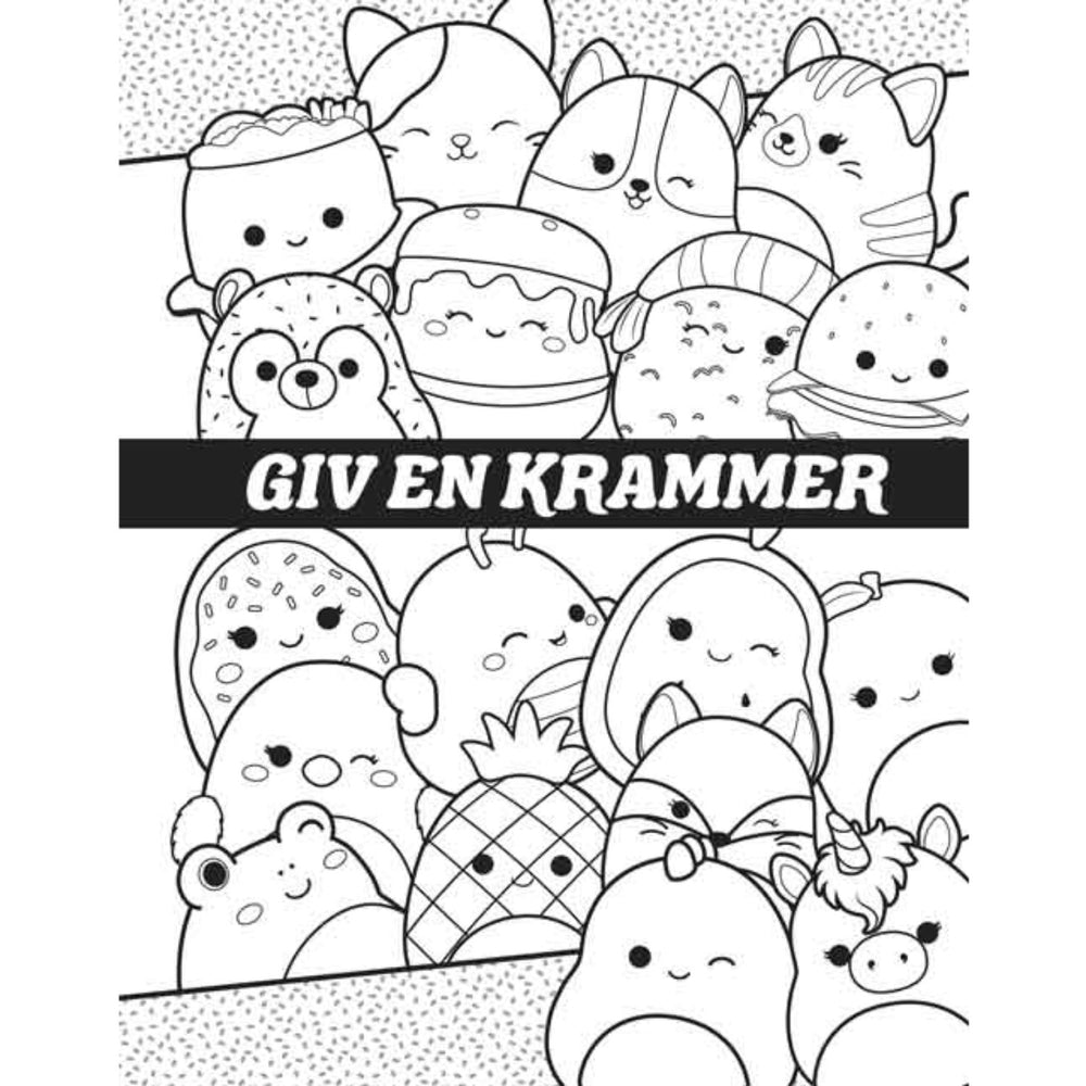 Køb Forlaget Bolden Squishmallows Malebog