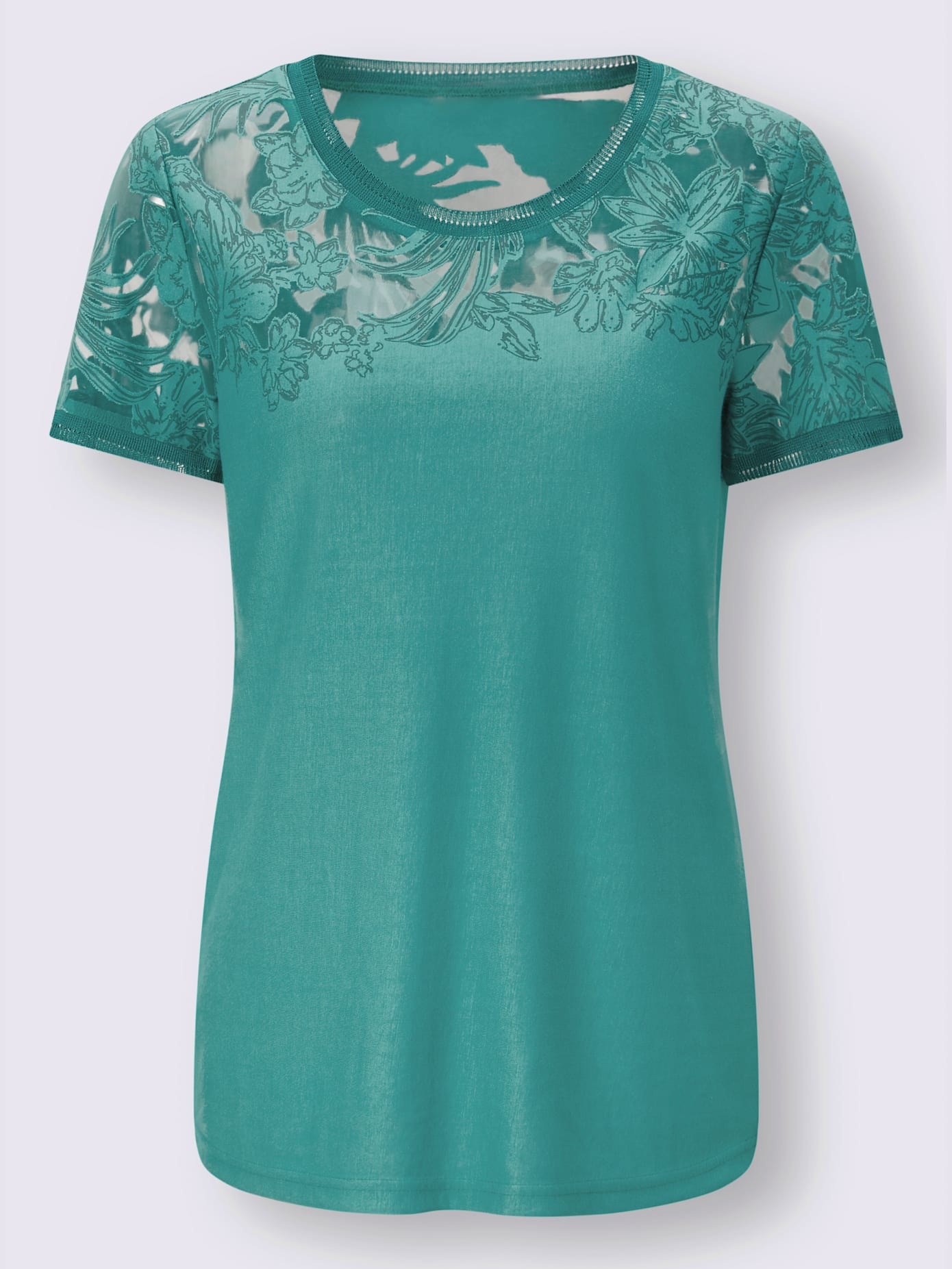 T-shirt effet vaporeux chic