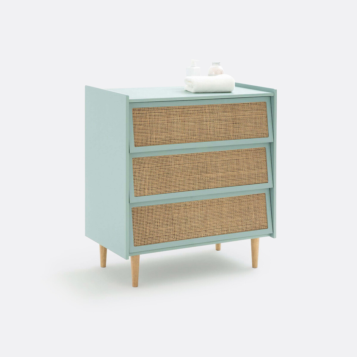 LA REDOUTE INTERIEURS<br>Cômoda de vime com 3 gavetas, Kaya
