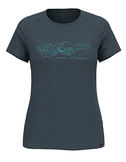 ODLO - T-SHIRT MC ASCENT PW130 RUN AND BIKE W