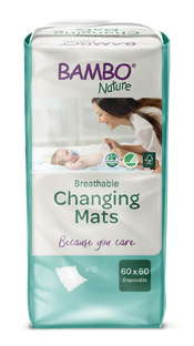 Bambo Nature Verschoonmatjes 60x60 10ST