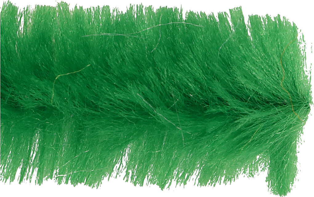 Chenille - L 30 CM - Tykkelse 15 MM - Mørk Grøn - 15 Stk