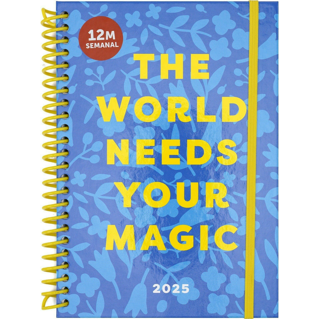 Agenda Esp A5 2025 Semanal Mood Note!