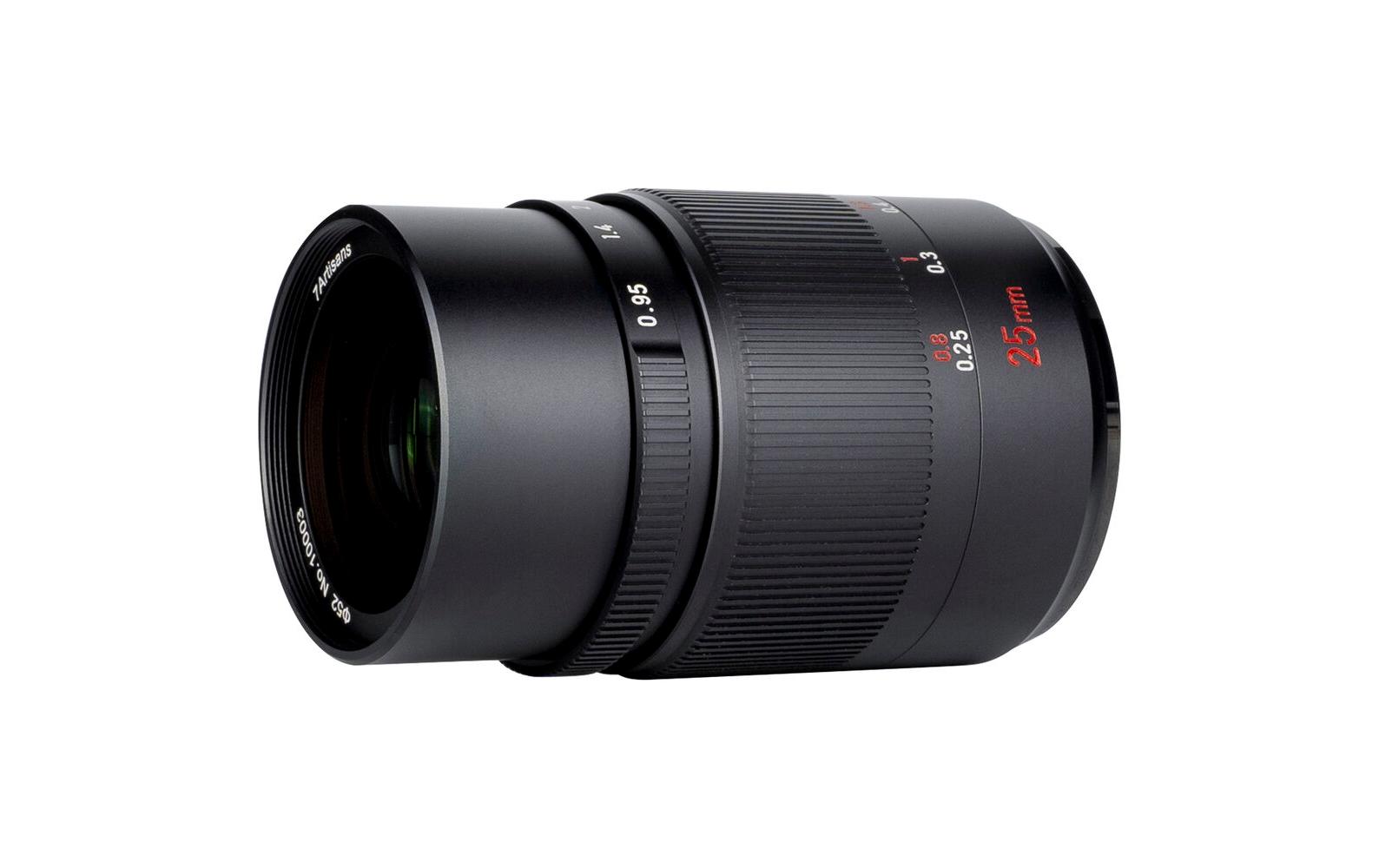 Festbrennweite 25mm F/0.95 – Sony E-Mount<br>Lichtstarkes Festbrennweitenobjektiv mit sanftem Bokeh-Effekt