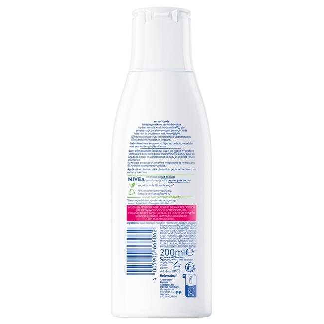 NIVEA Essentials Verzachtende Reinigingsmelk 200 ML