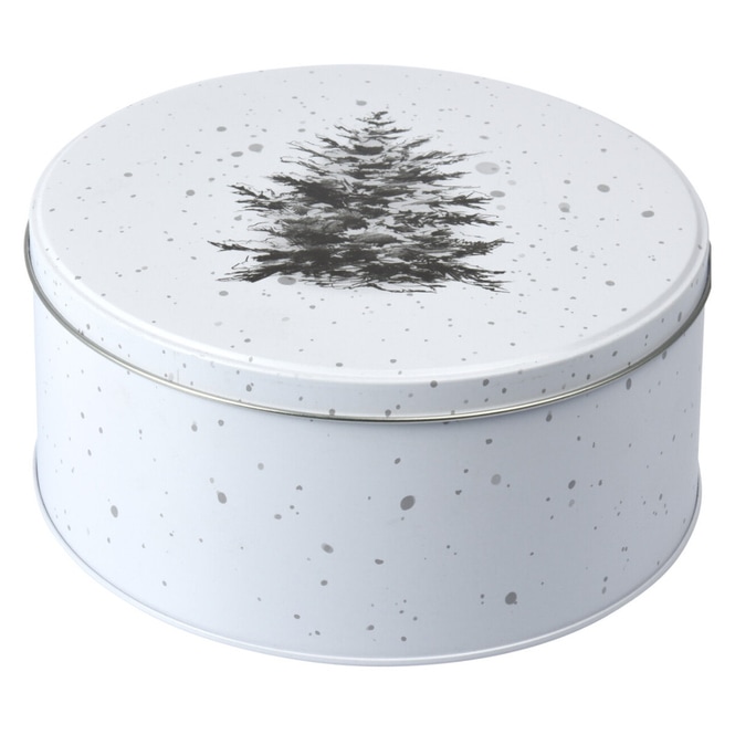 Gebäckdose - Weihnachten - Ø = ca. 20 cm - 1 Stück