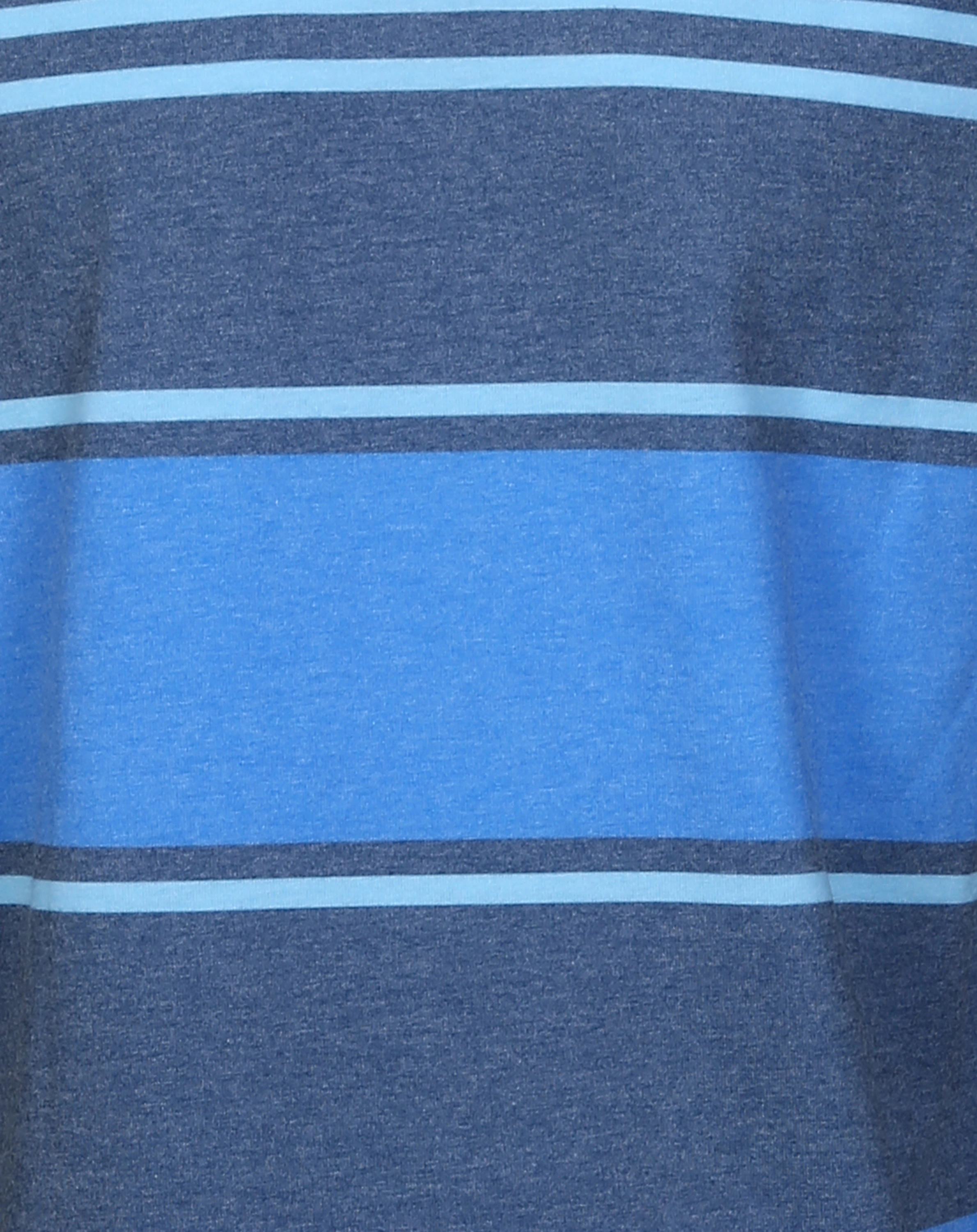 T-Shirt BYS KOS gestreift in dunkel ozean