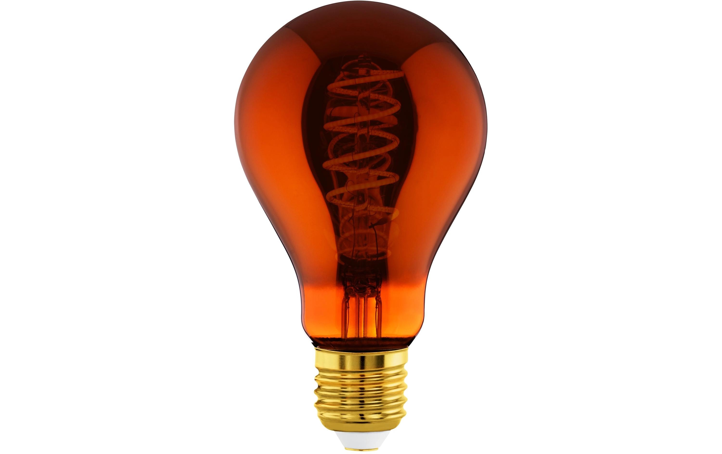 Lampe 4 W E27 WarmweissDeko-Leuchtmittel aus bedampftem Glas in Kupfer