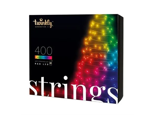 Twinkly Strings 400 LEDs Multicolor RGB - 32 meter/400 lys