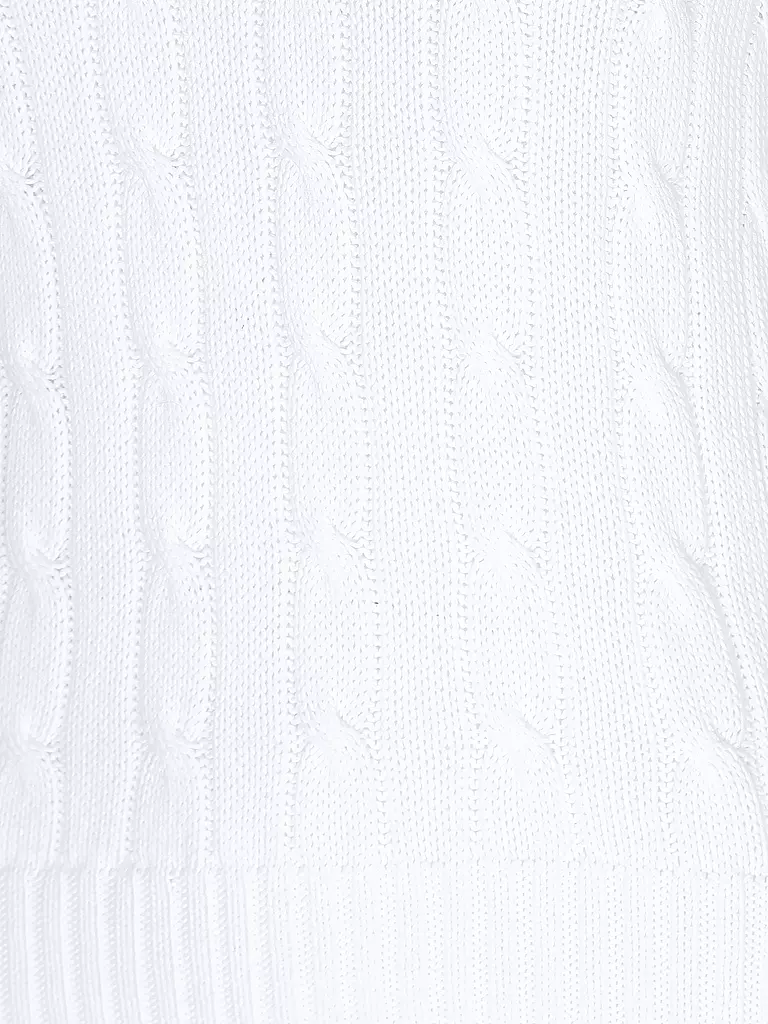 POLO RALPH LAUREN Pullover Slim Fit KIMBERLY weiss