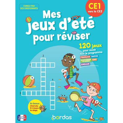 MES JEUX D  ETE POUR REVISER - CE1 VERS LE CE2