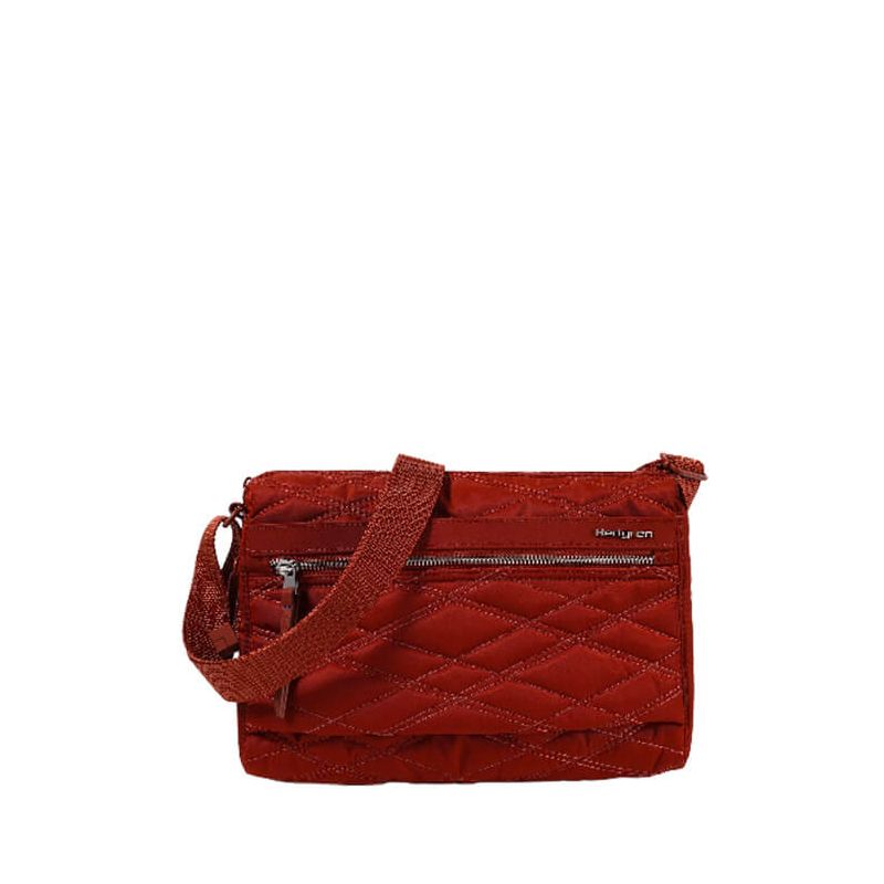Sac bandoulière Eye M 29 cm New Quilt Brandy Brown