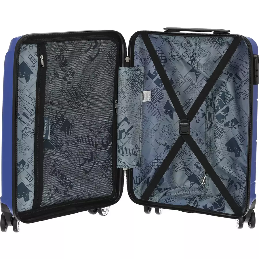 Gabol Midori - 4-Rollen-Kabinentrolley 55 cm blue