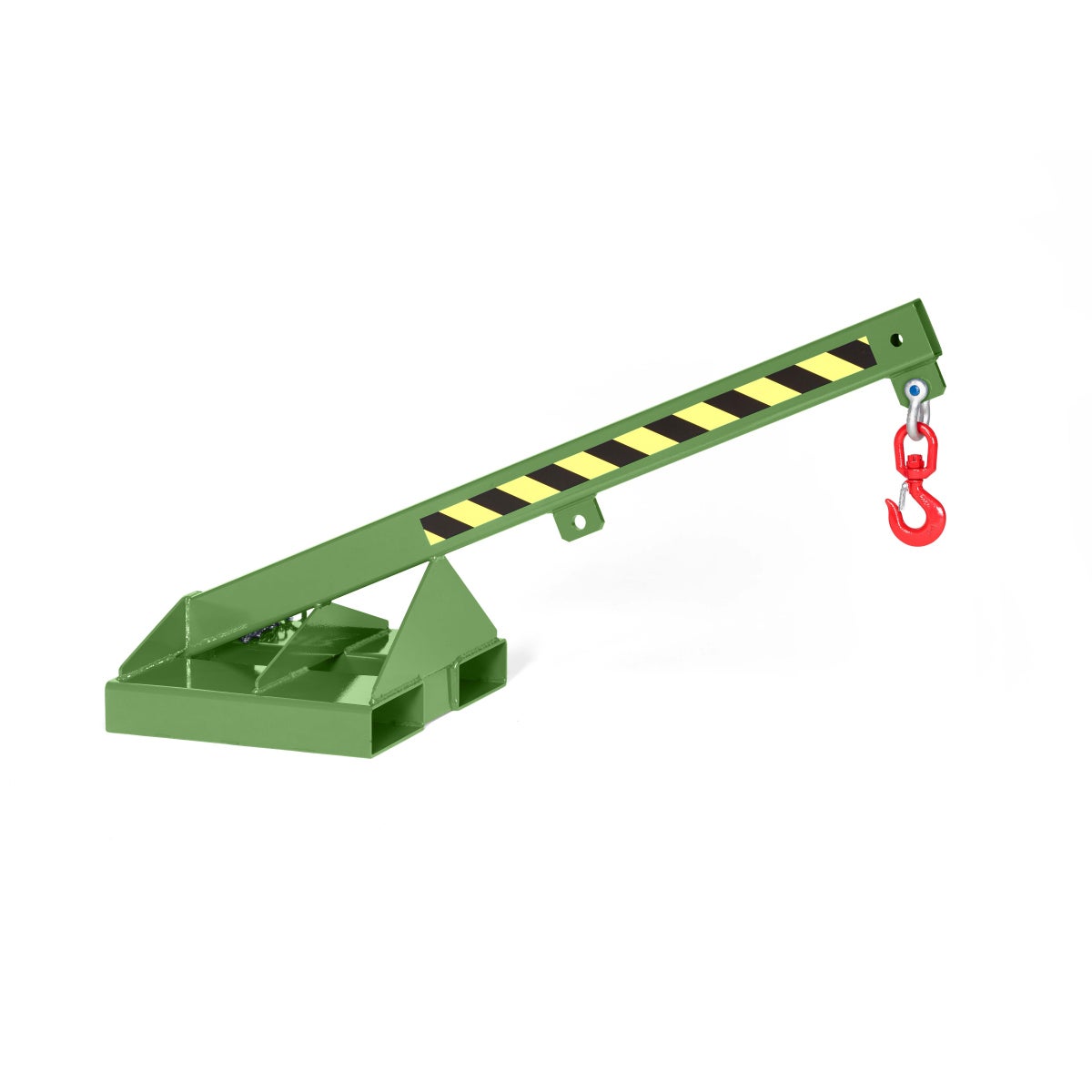 RR Industrietechnik starre kraanarm type RLH-1 tot 1000 kg hefvermogen RAL 6011 Resedagroen