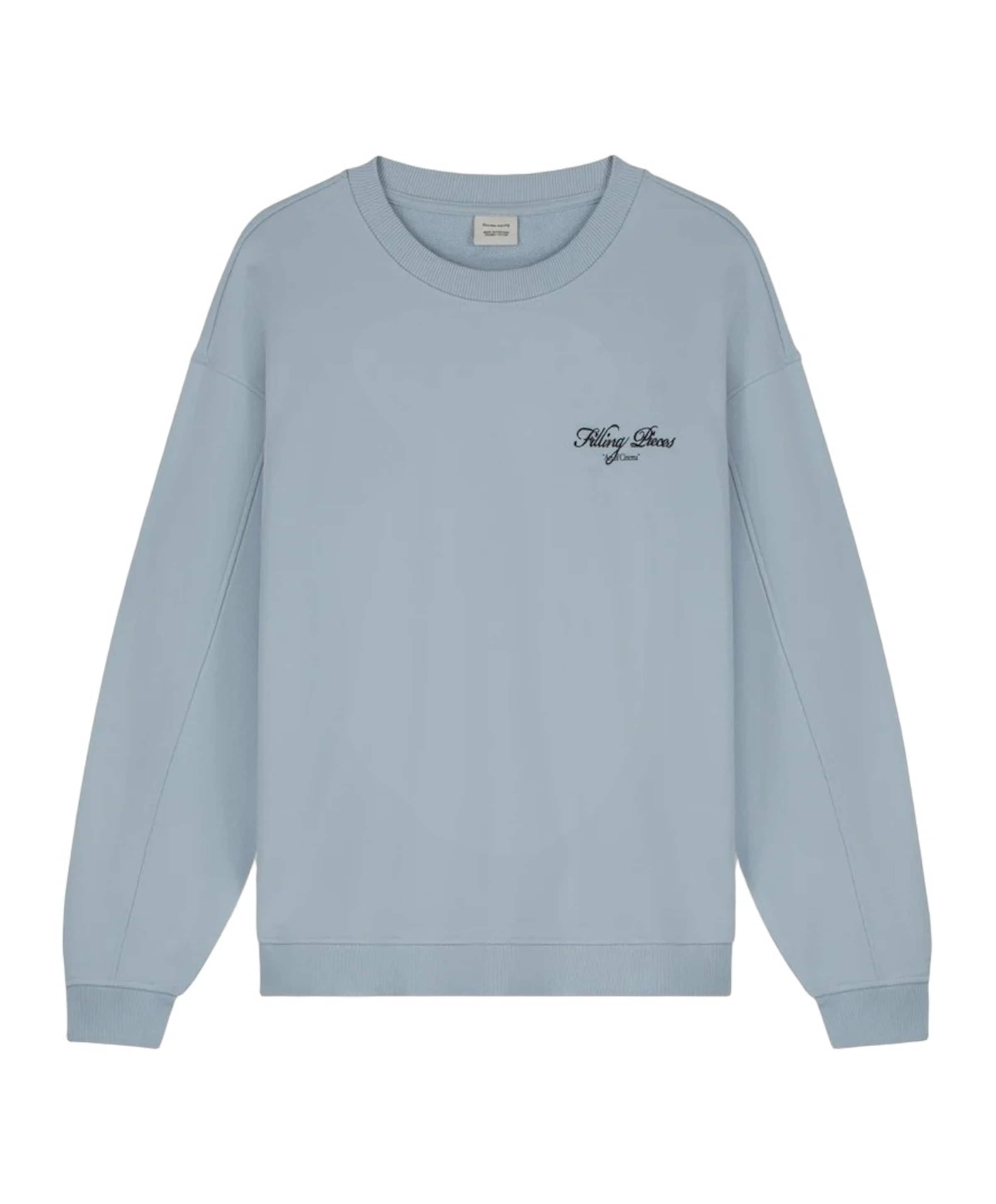 Filling Pieces Heren sweater blauw