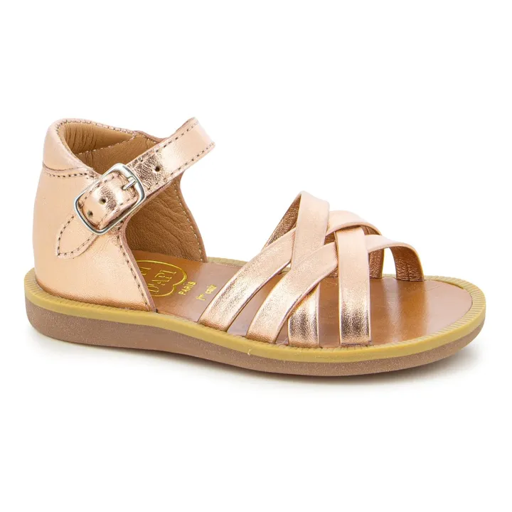 Pom d'Api Sandales Poppy Erg | Cuivre