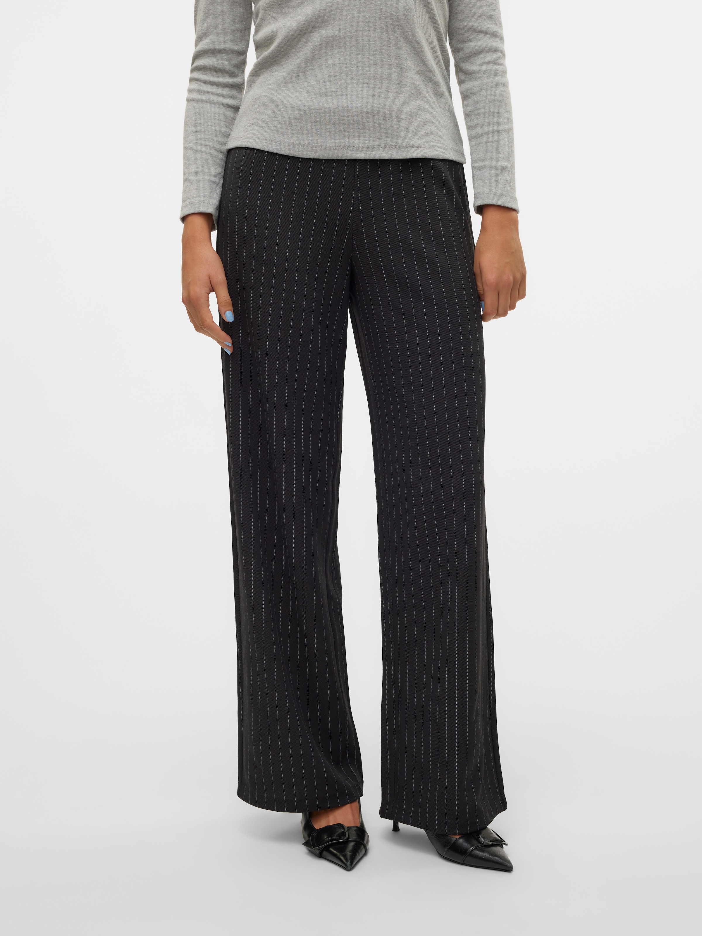 Vero Moda Schlupfhose »VMBERLIN MY MW WIDE PRINT PANT NOOS«  Sommerhose