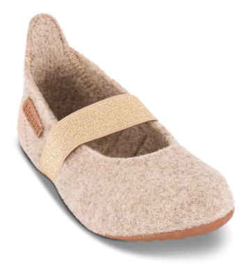 Bisgaard Børne hjemmesko Beige 11202999