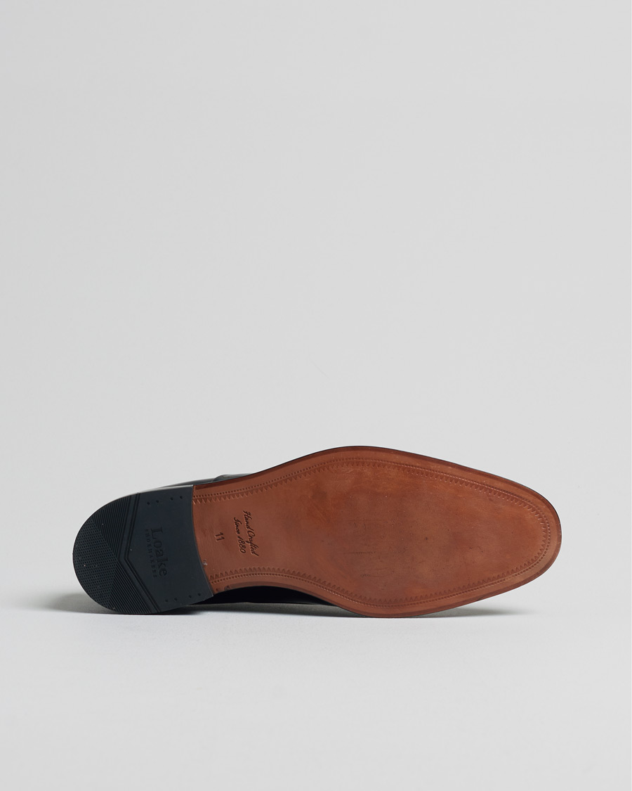 Loake Lifestyle Patent Black
