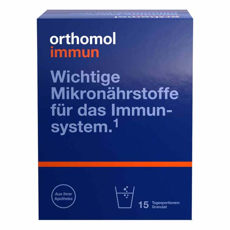Orthomol Immun Granulat Beutel, 15 St