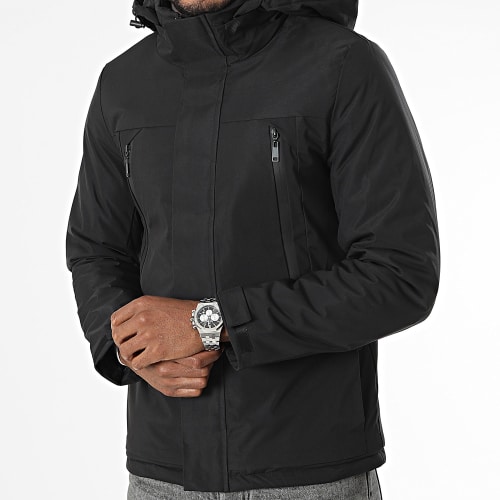 Parka Capuche Noir