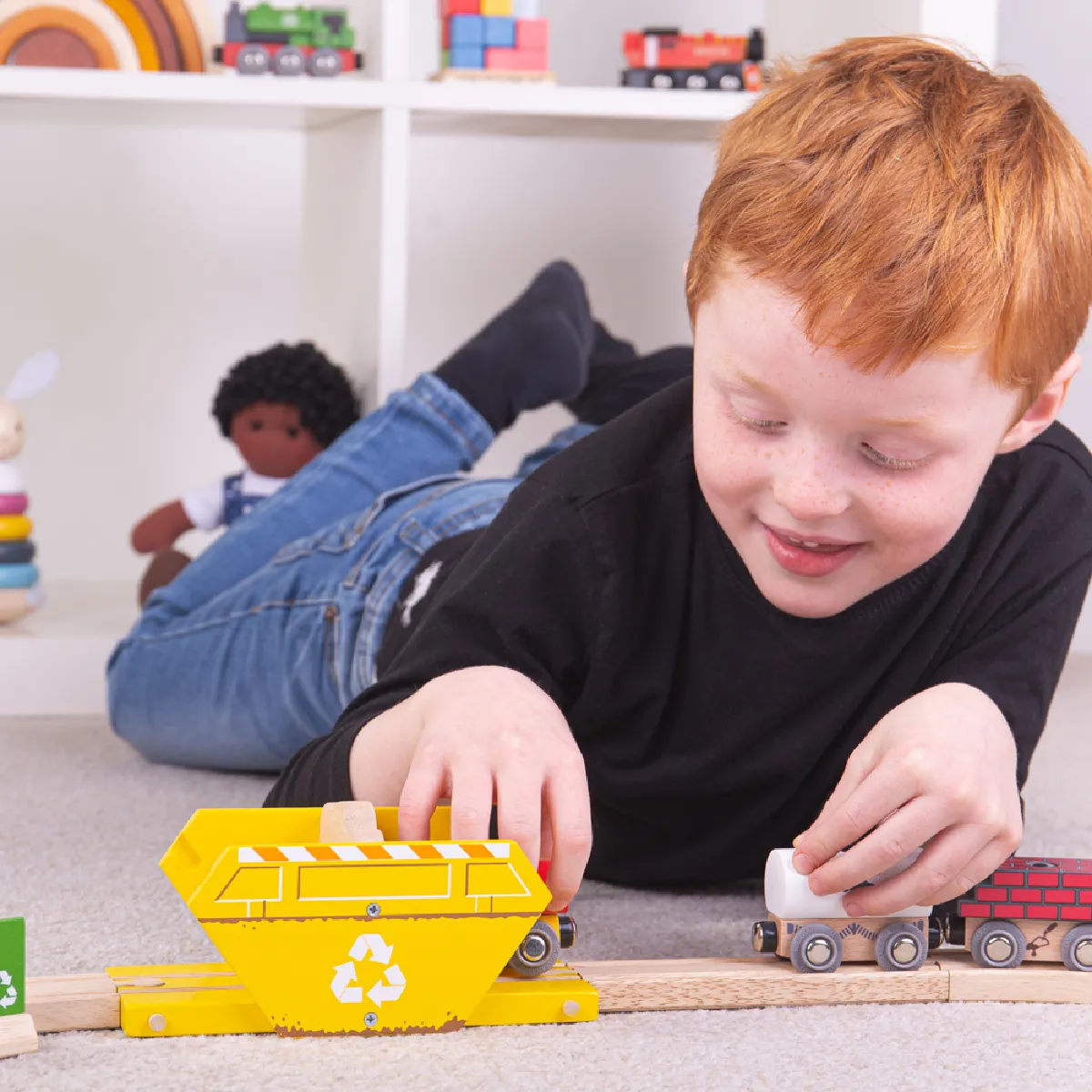 Bigjigs Rail Train de recyclage