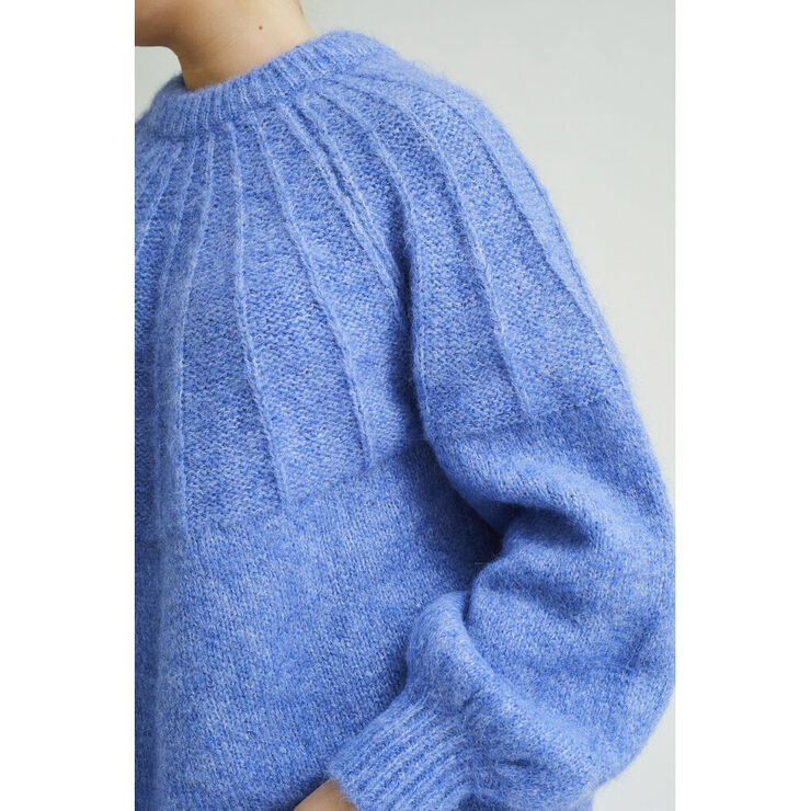 A-VIEW Patrisia bow knit pullover Blue