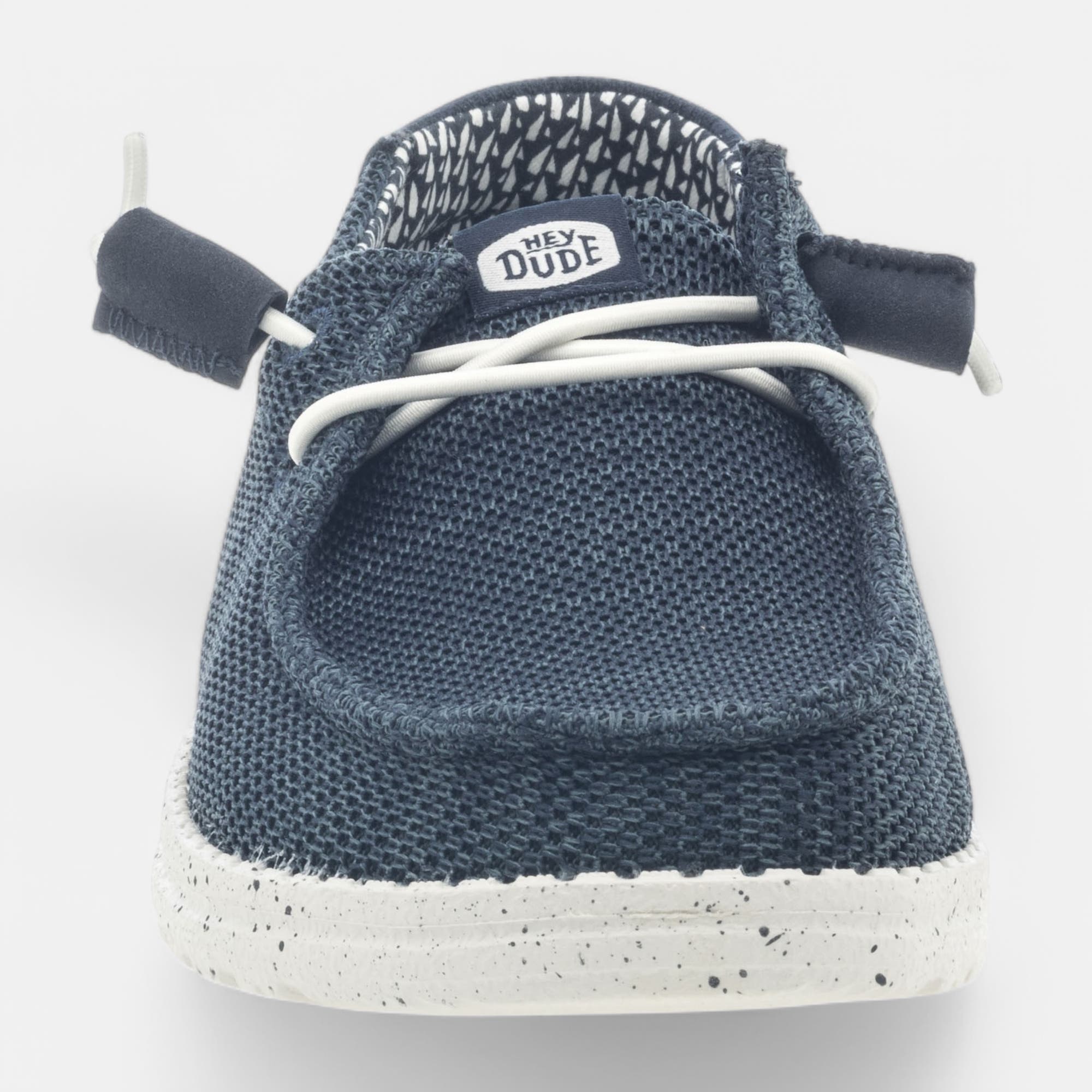 Baskets en toile Femme bleu marine