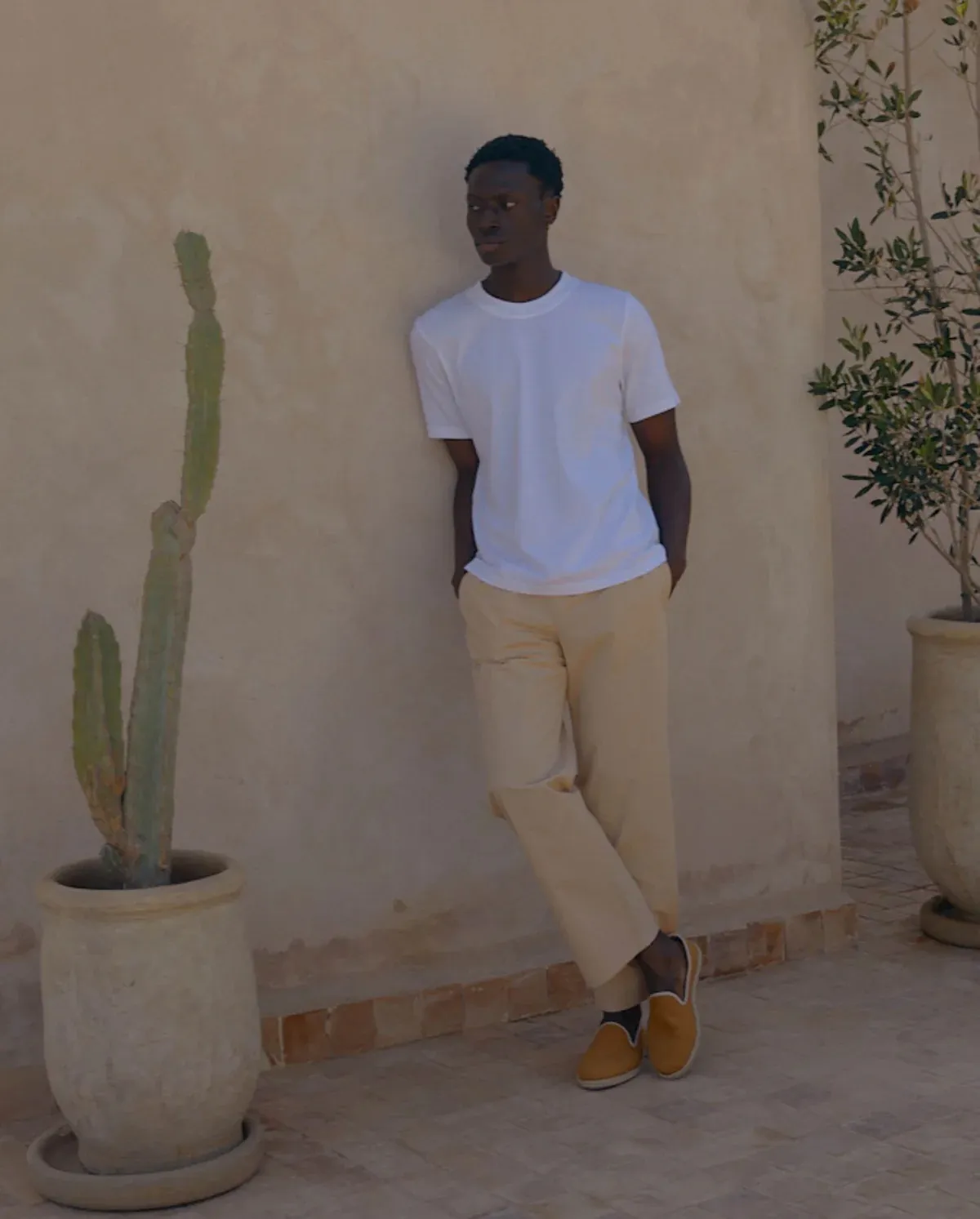 Espadrille homme cuir Angarde