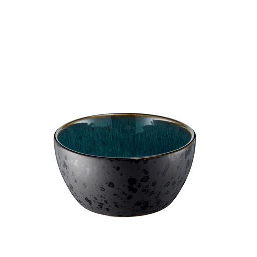 Bitz Skål, Sort/Grøn, 12 cm