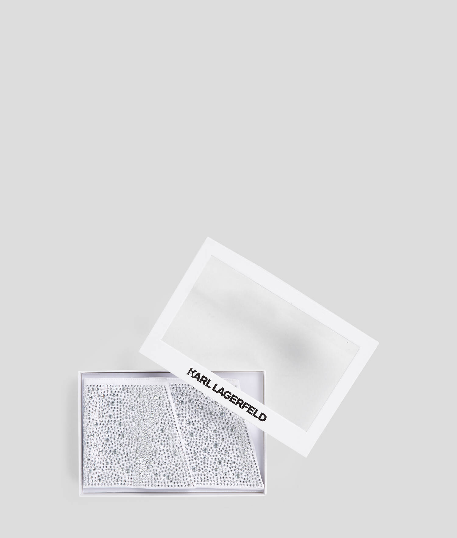 MANCHETTES À STRASS SÉLECTIONNÉES PAR HUN KIM - Blanc