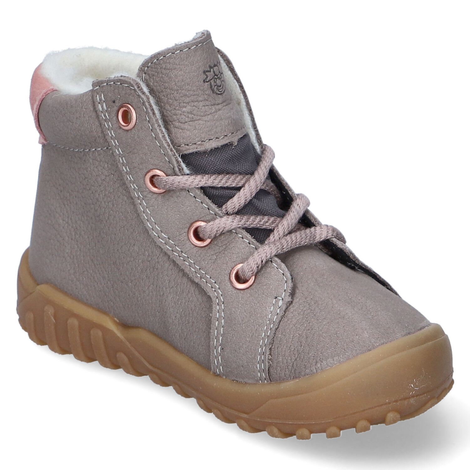 Pepino Winterstiefeletten DENNY - kies/rosa