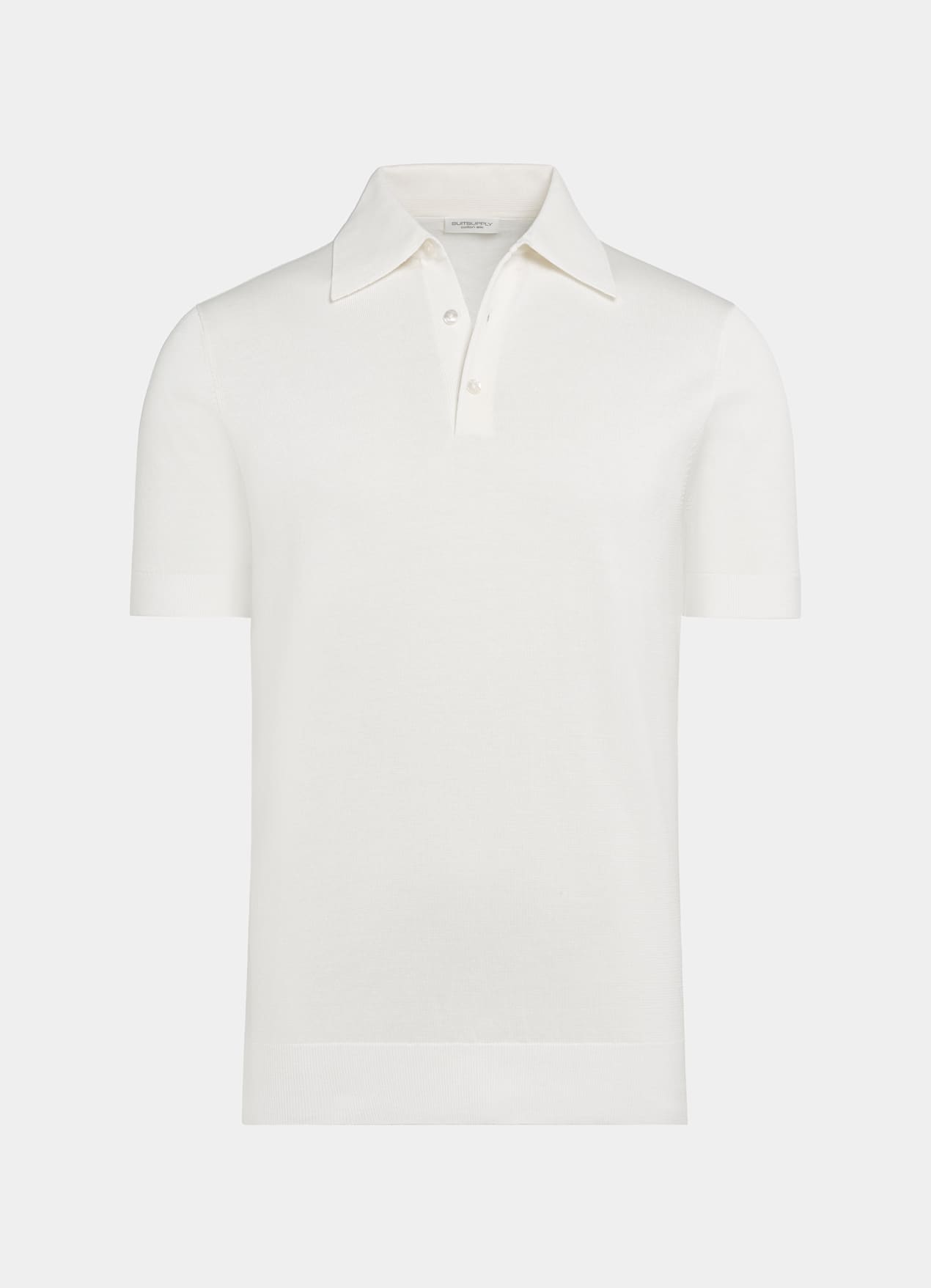 Polo blanc cassé