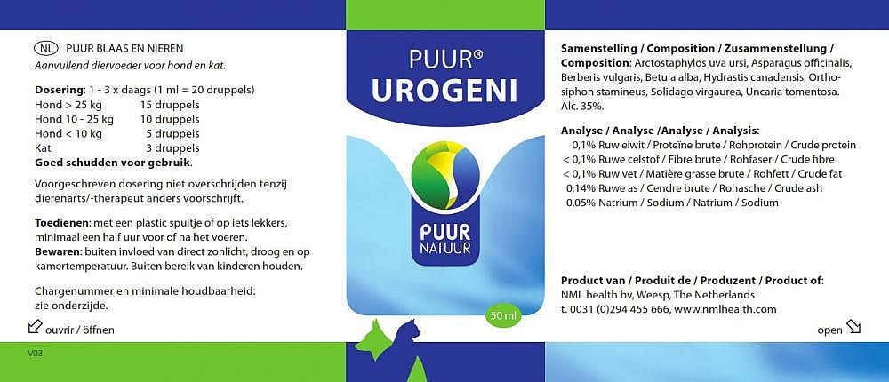 Puur Urogeni Blaas en Nieren 50 ml