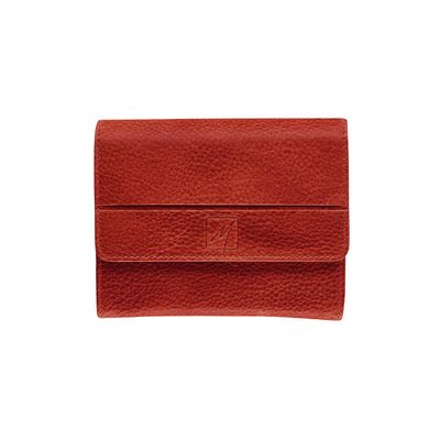 Porte-monnaie compact Savannah - rouge - label M