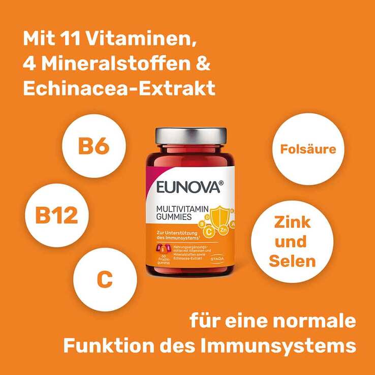 Eunova Multivitamin Gummies, 60 St