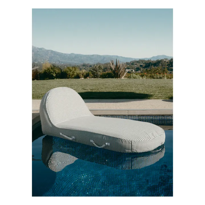 Business & Pleasure Co. Matelas de piscine flottant | Bleu marine
