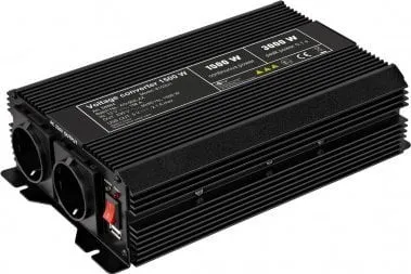 Goobay 58884, Universal, Universal, 12 - 13,8 V, 1500 W, 230 V, DC-til-AC