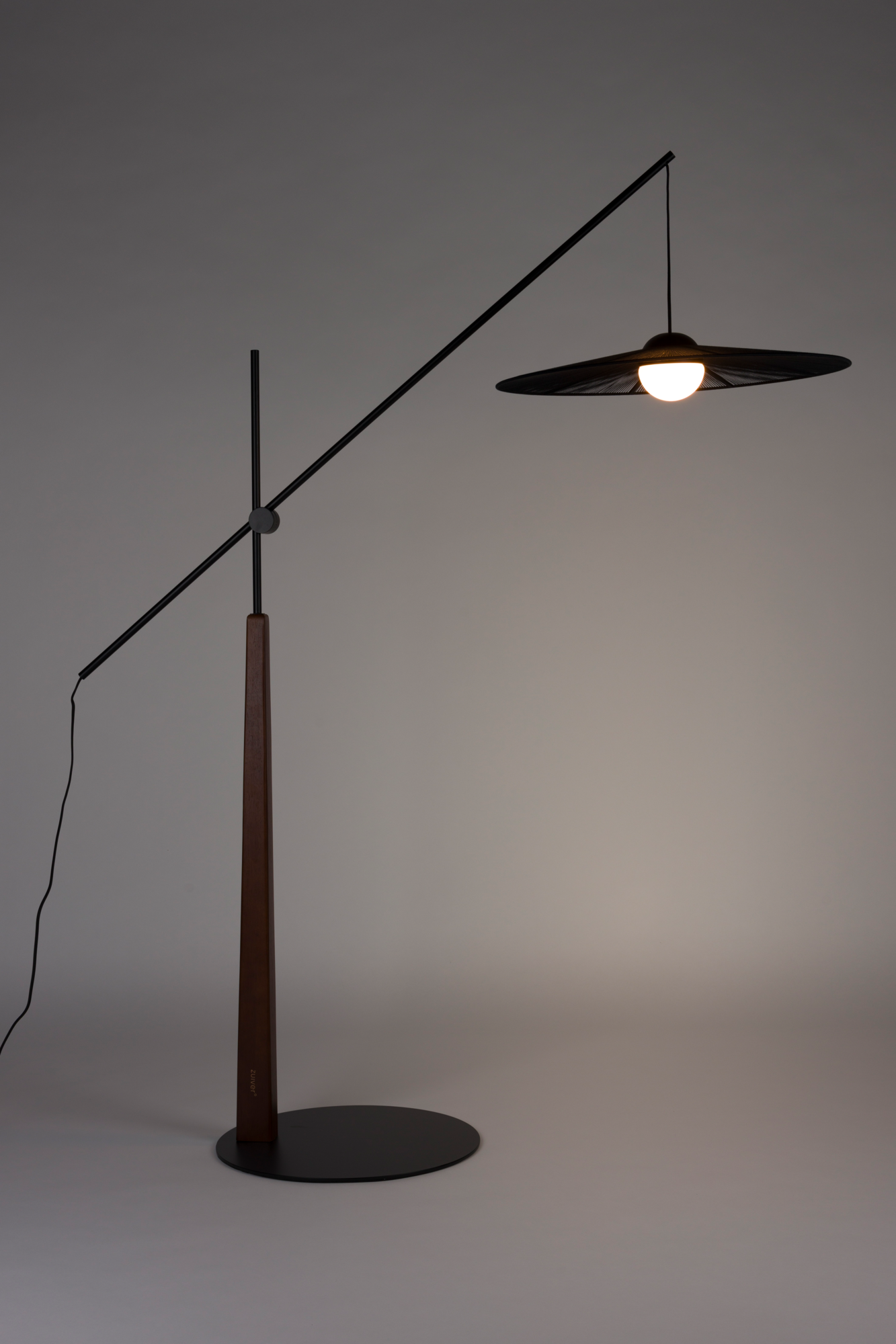 Vloerlamp Belle zwart